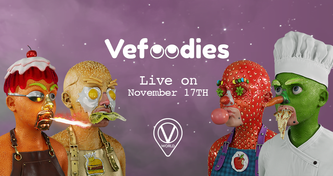 Vefoodies - VeChain NFT - VeCalendar Mints & Drops